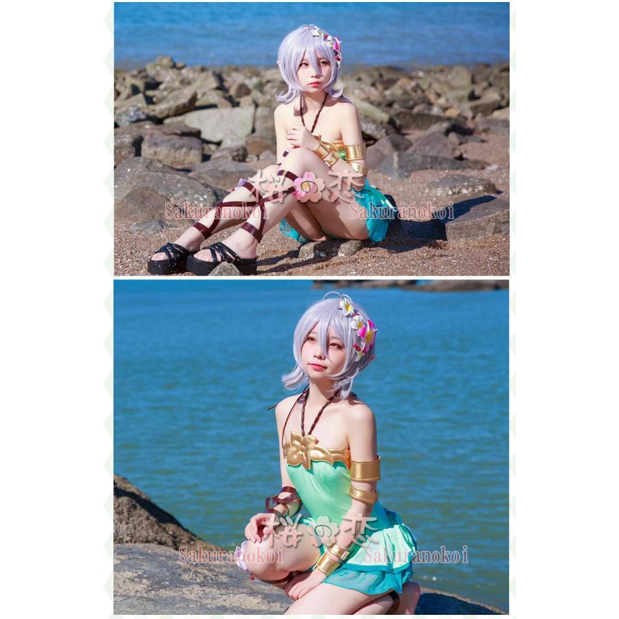 プリンセスコネクト Re Dive Princess Connect Re Dive コッコロ 水着 棗こころ 風 プリコネr Pcr コスプレ衣装 コスチューム Uw672 Uw672 桜の恋 通販 Yahoo ショッピング