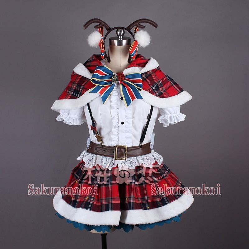 ラブライブ Aqours サンシャイン コスプレ 衣装 Lovelive Sunshine 黒澤ルビィ クリスマス編 覚醒後 コスプレ衣装 浦の星女学院風 コスチューム コミケy1769 Y1769 桜の恋 通販 Yahoo ショッピング