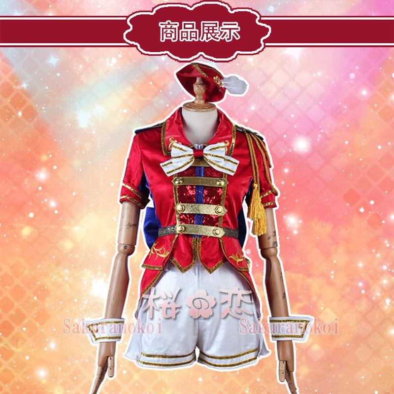 打歌服 Y2744 桜の恋 5周年 アイドルマスター ミリオンライブ コスプレ衣装y2744 コミケ