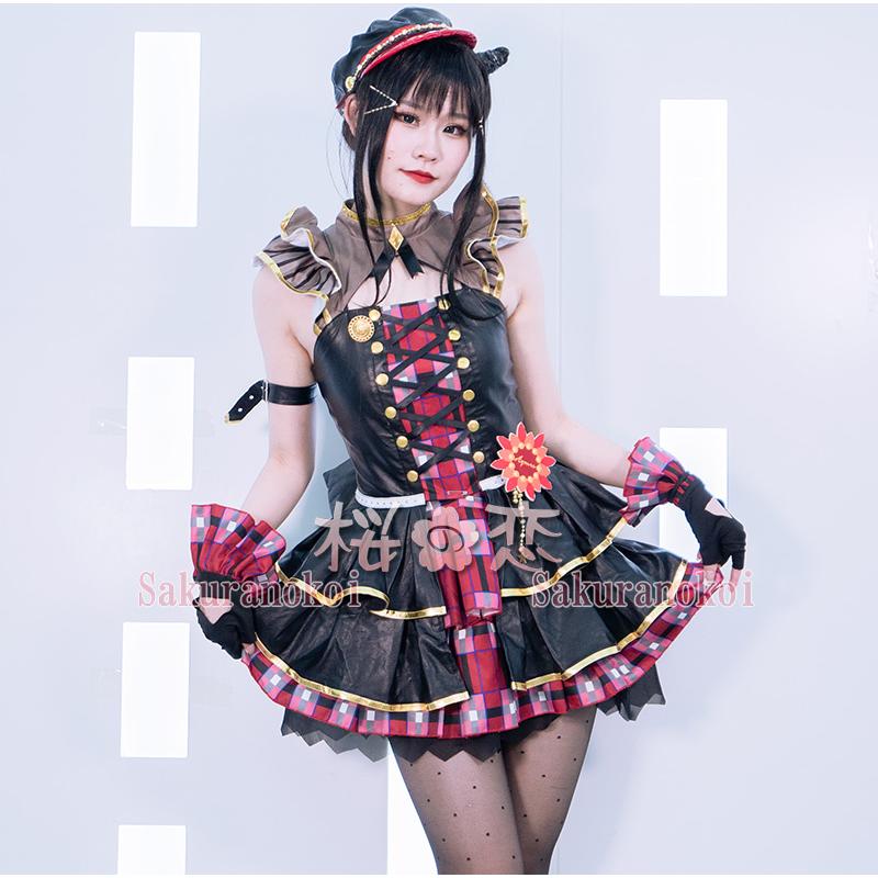 ラブライブ Aqours サンシャイン コスプレ 衣装 Lovelive Sunshine 黒澤ダイヤ 風 Wake Up Challenger 覚醒後 浦の星女学院 コスチューム コミケy2874 Y2874 桜の恋 通販 Yahoo ショッピング