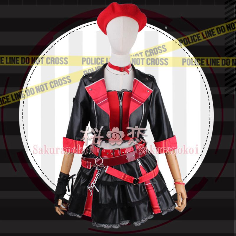 Lovelive コスプレ アニメ Y3294 Lovelive ラブライブ 黒澤ダイヤ スクフェスac 機車服 コスプレ衣装 Y3294 コスチューム ハロウィン アニメ 楽器 手芸 コレクション Y3294 コスチューム 桜の恋 在庫限定特価品