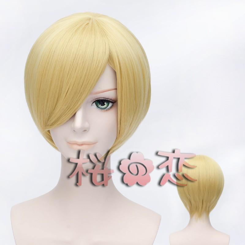 ワンピース One Piece サンジ 風ウィッグ おまけコスプレウィッグ Yw1005 Yw1005 桜の恋 通販 Yahoo ショッピング