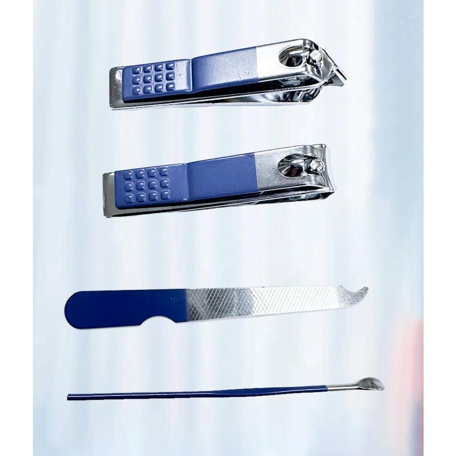 爪切り セット 4点セット 爪を切る つめをみがく自宅用 耳かき 爪