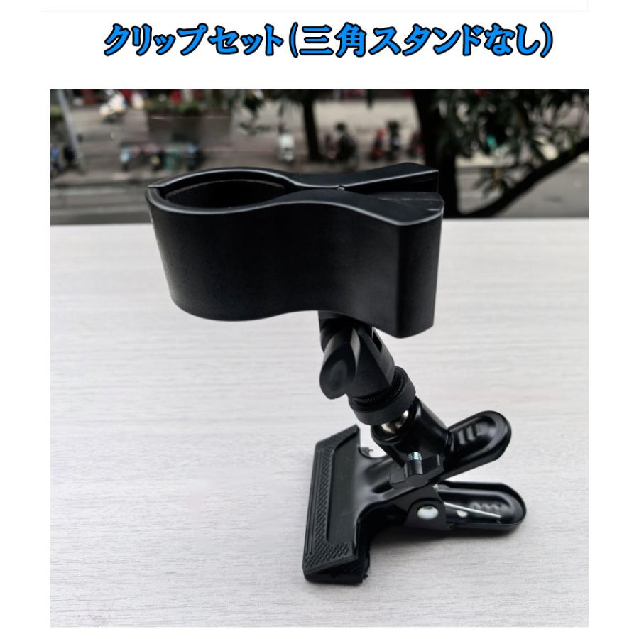 ハンズフリー 伸縮式 ドライヤーホルダー クリップ アームスタンド
