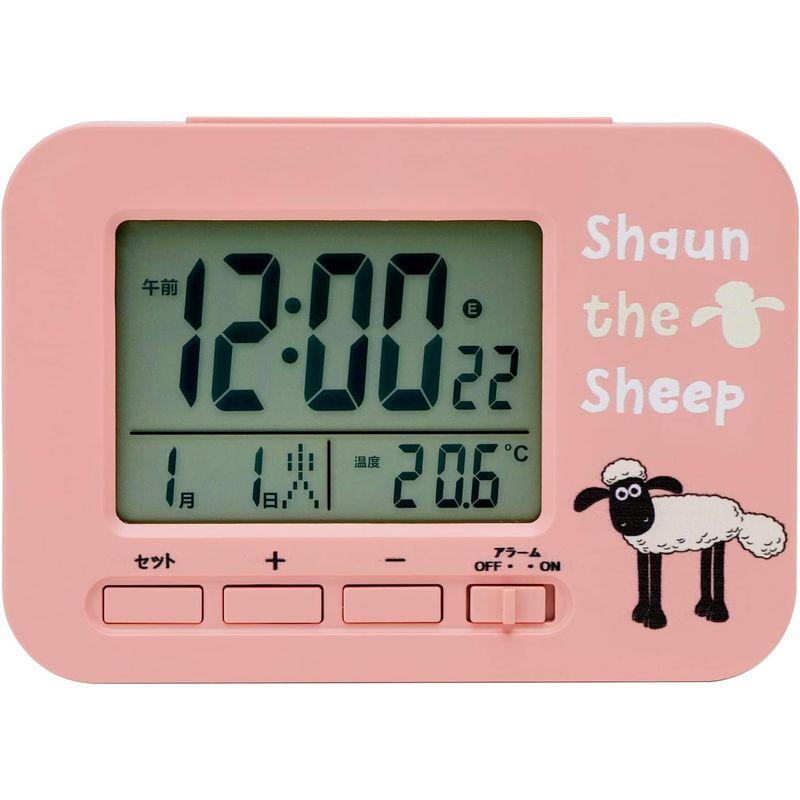 アリアス(ALIAS) ひつじのショーン 目覚まし時計 電波 デジタル アリアス(ALIAS) ひつじのショーン 目覚まし時計 電波 デジタル