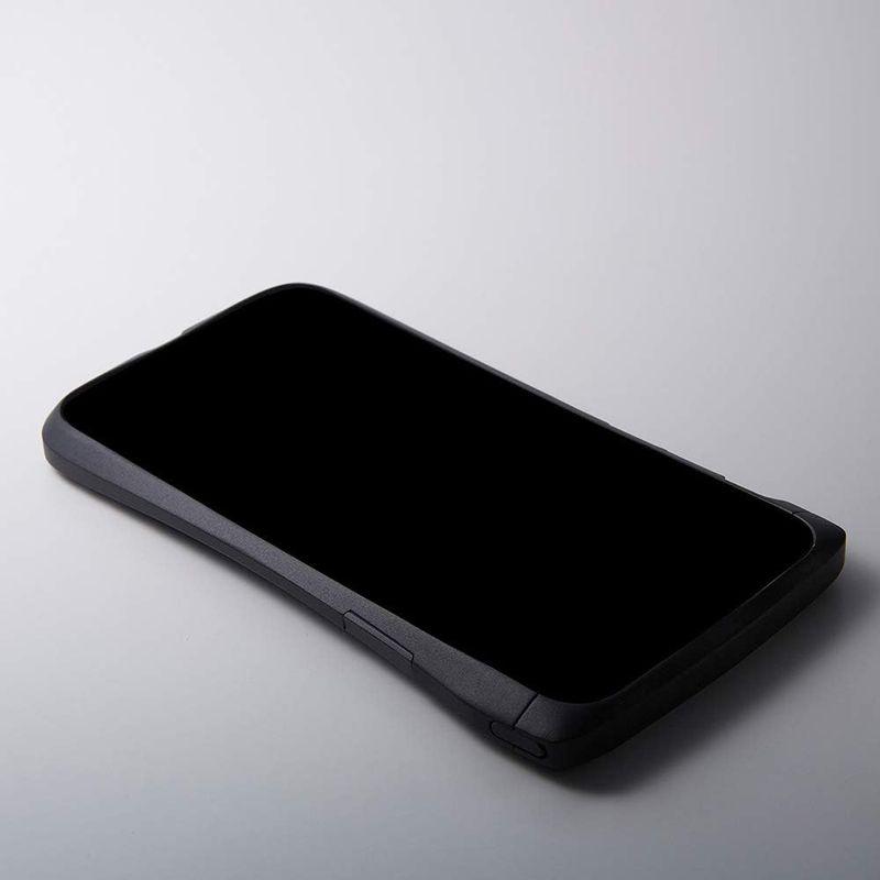 Deff（ディーフ） CLEAVE Aluminum Bumper for iPhone 11 Pro アルミバンパー (ブラック)｜sakuranokomichi｜05