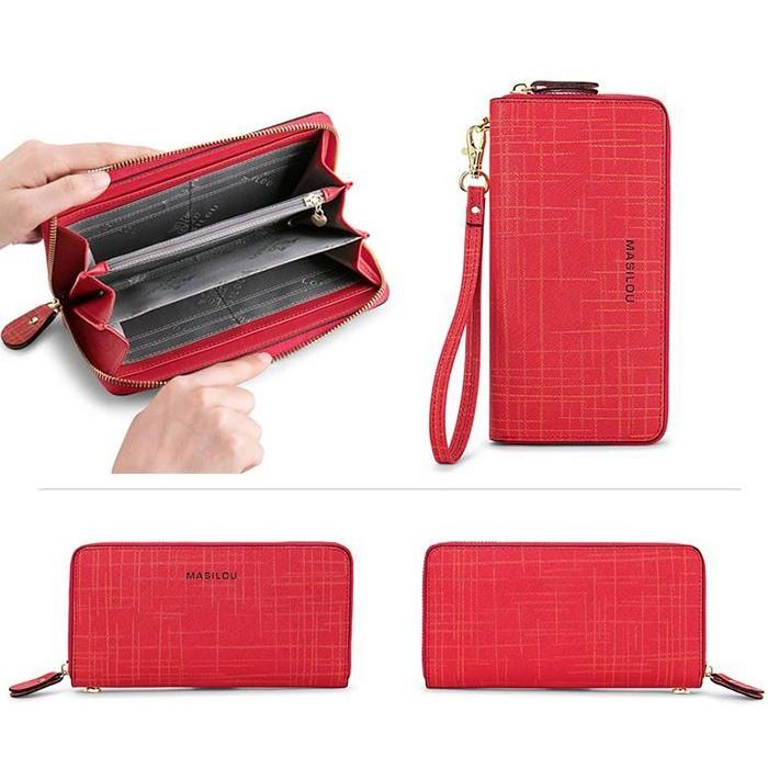 長財布 レディース 小銭入れ お札入れ ファスナー カード 収納 携帯 スマート 大容量 サイフ カードケース 人気 母の日 Sk Sakurapark 通販 Yahoo ショッピング