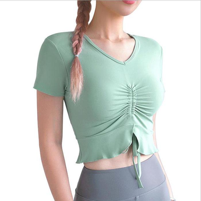 ヨガウェア おしゃれ トップス 安い レディース ｔシャツ 半袖 スポーツウェア 人気 フィットネス 吸汗速乾 ダンスウェア Tbc0irapwh ヨガ ピラティス Phoenix Ge