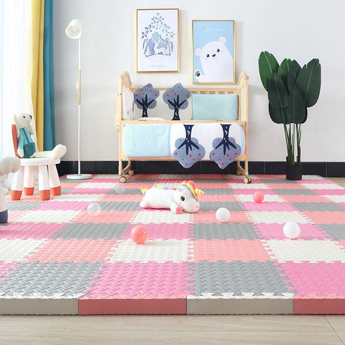 ジョイントマット おしゃれ 30cm ベビー マット 32枚 防音 騒音 吸収 厚さ1 2cm 赤ちゃん クッションマット 防水 滑り止め Ldyenesmsy 家具 インテリア Editorialdismes Com