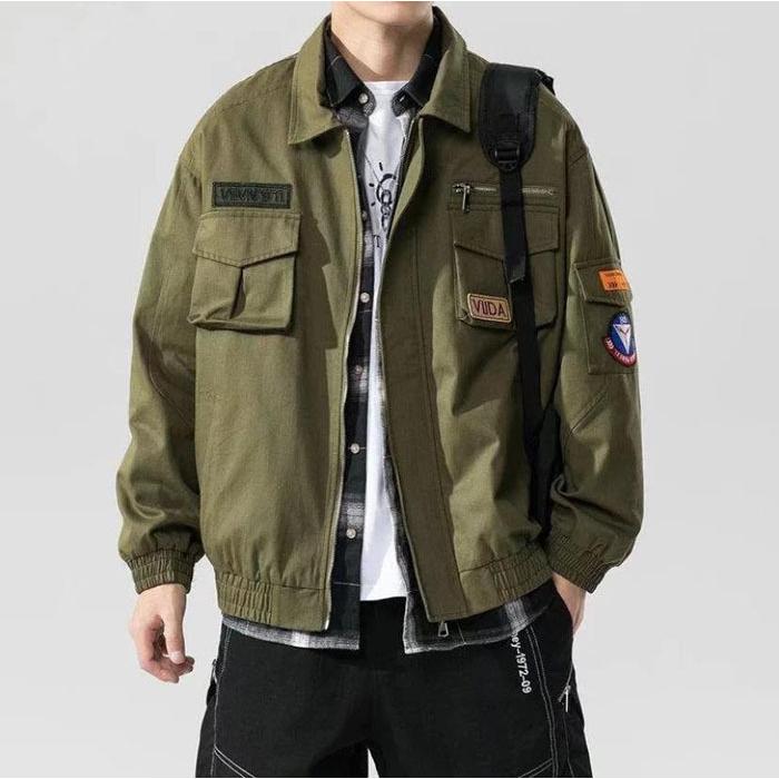 ミリタリージャケット メンズ スプリングコート 春 Ma 1 フライトジャケット スプリングジャンパー 防風 ジャケット お兄系 春秋 通販