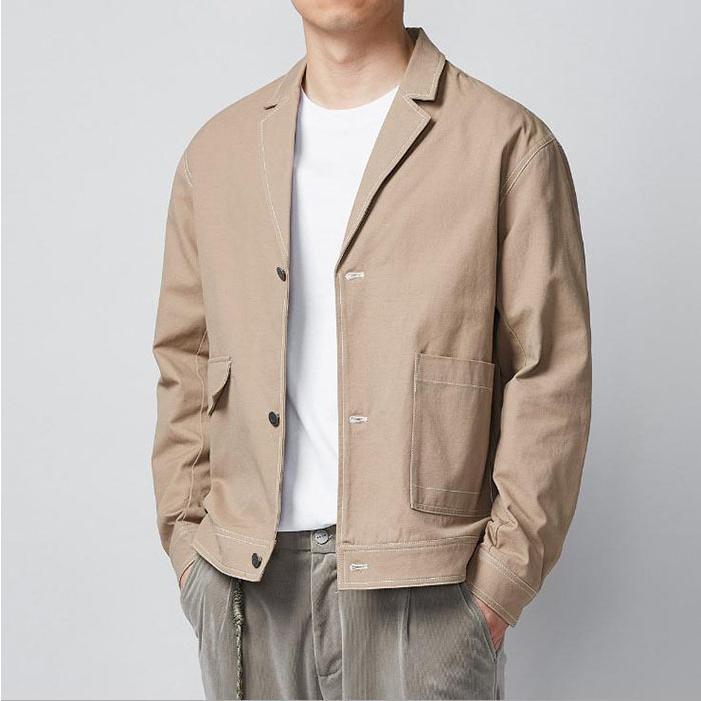 卸し売り購入 ジャケット メンズ 新作 カジュアル 薄て アウトドア おしゃれ 無地 通勤 ショート丈 コート 長袖 アウター 春 テーラードジャケット メンズ ジャケット ファッション 春秋 アウター ジャケット