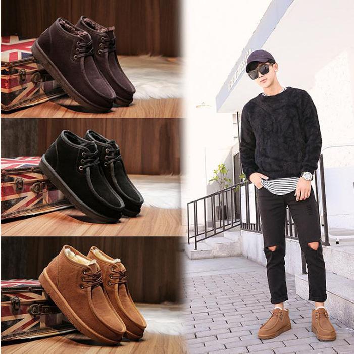 早割クーポン ムートンブーツ メンズ ショートブーツ 秋冬 暖かい 裏ボア 裏起毛 シューズ 防寒 靴 カジュアル 無地 スノーシューズ 雪 男女兼用 秋冬 人気ブランド Studiostodulky Cz