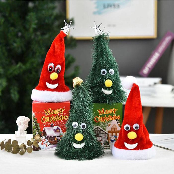 クリスマスツリー 卓上 10cm デコレーションツリー 電動ミニツリー 電動クリスマス帽子 クリスマス飾り おしゃれ プレゼント 簡単な組立品 部屋 商店 Sk957 Sakurapark 通販 Yahoo ショッピング