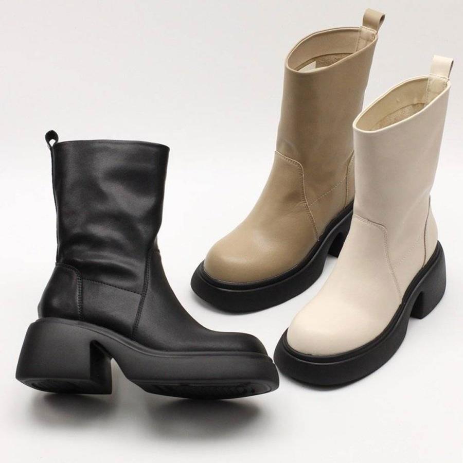 本革レザー軽量ジョッキーブーツ ブラック ジョッキー ブーツ / 23区 | ファッション通販 【公式通販】オンワード
