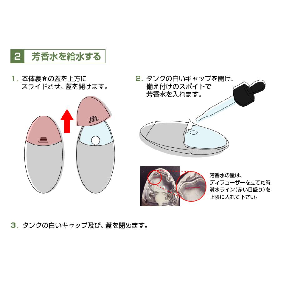 水素発生機能付きポータブルアロマディフューザー｜Platinum H プラチナアッシュの画像