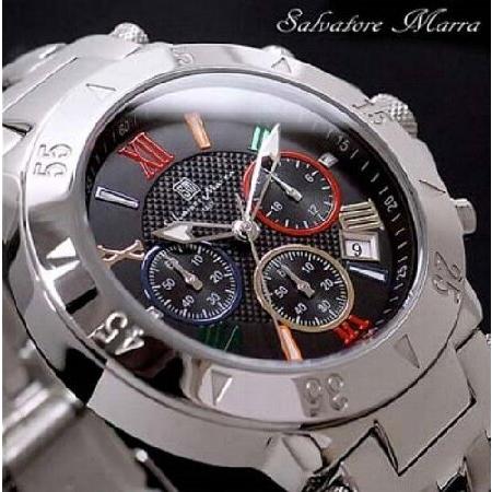 [サルバトーレマーラ]SALVATORE MARRA クロノグラフ 腕時計 SM8005-BKCL｜sakurashopec｜02