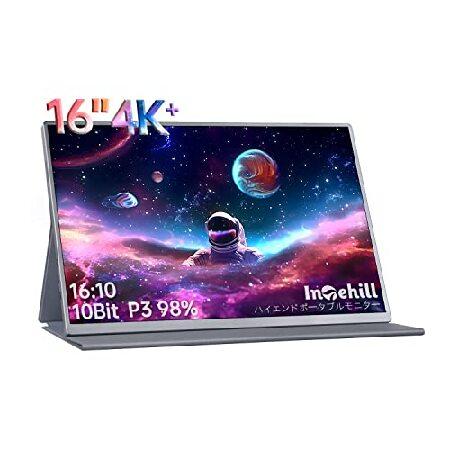 【4K+16インチ】ハイエンドモバイルモニター 16:10、3840x2400 Amazon.co.jp: KOOLYFUL モバイルモニター 4k 16インチ モバイル
