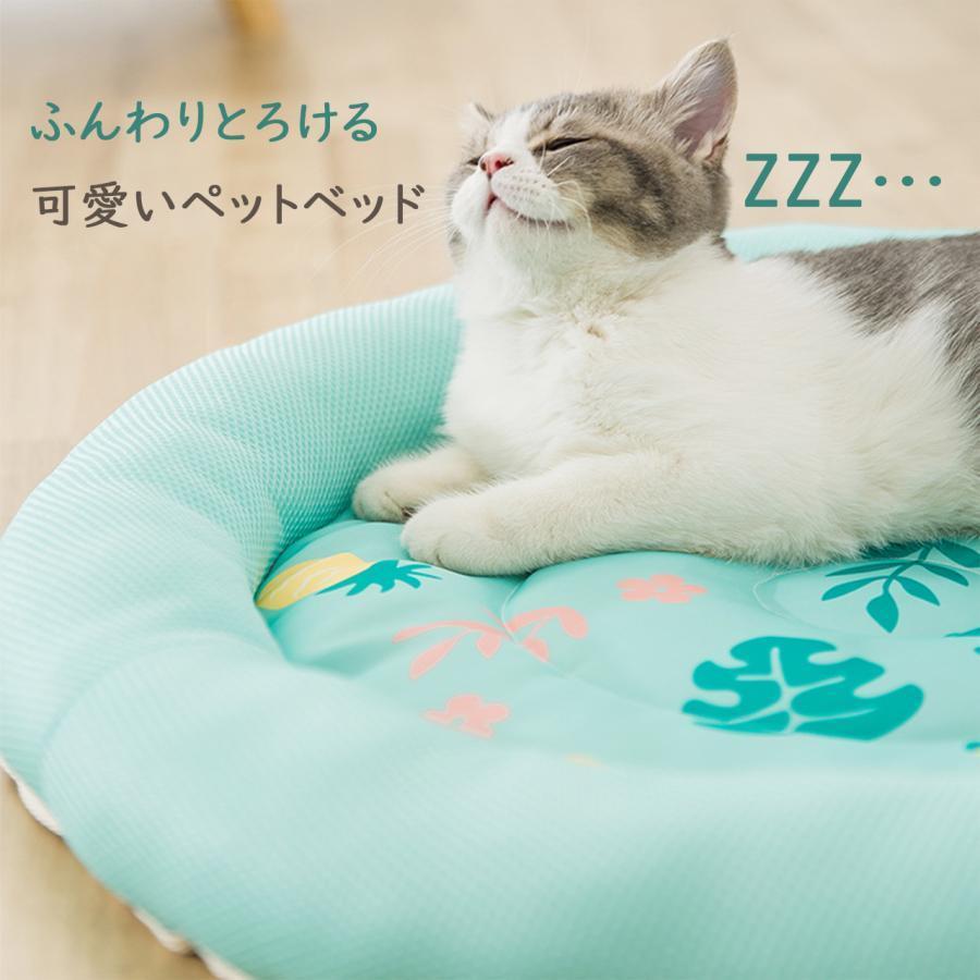 ペット用ベッド 夏用 接触冷感 ペット用ベッド 可愛い マット クッション おしゃれ 犬 猫 夏 ひんやり 洗える 滑り止め 通気性 クール 涼しい 暑さ対策｜sakurashoppo｜07