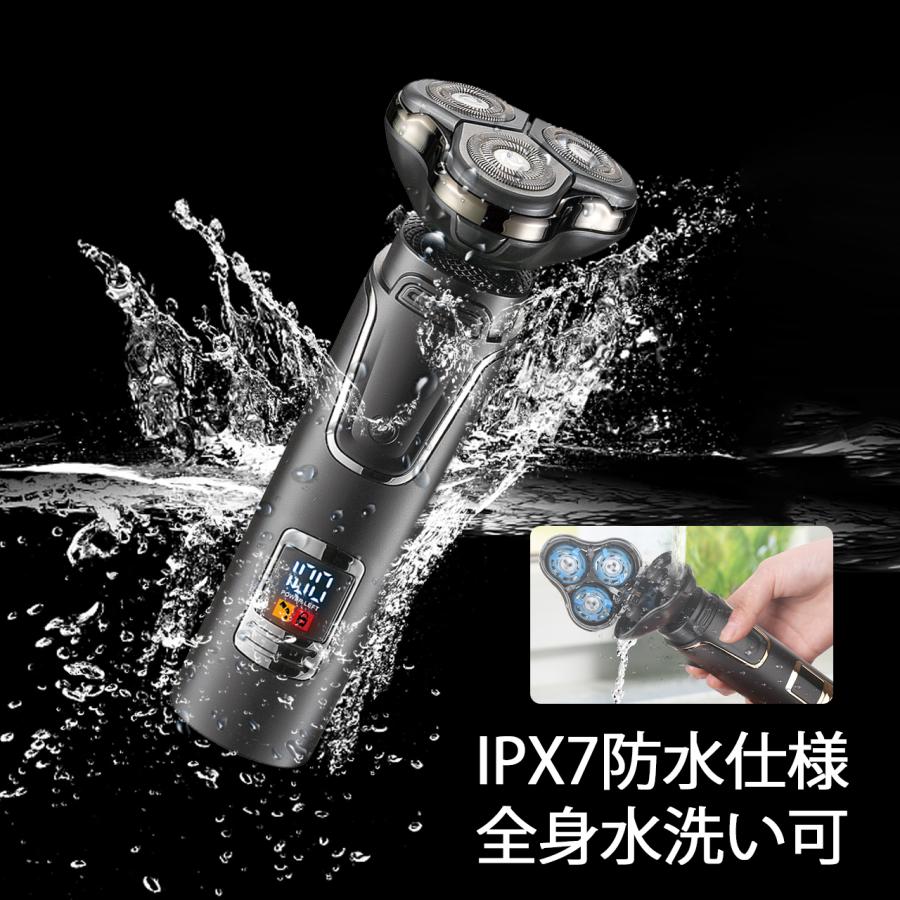 シェーバー メンズ 髭剃り 電動 電気シェーバー 360° 回転式 お