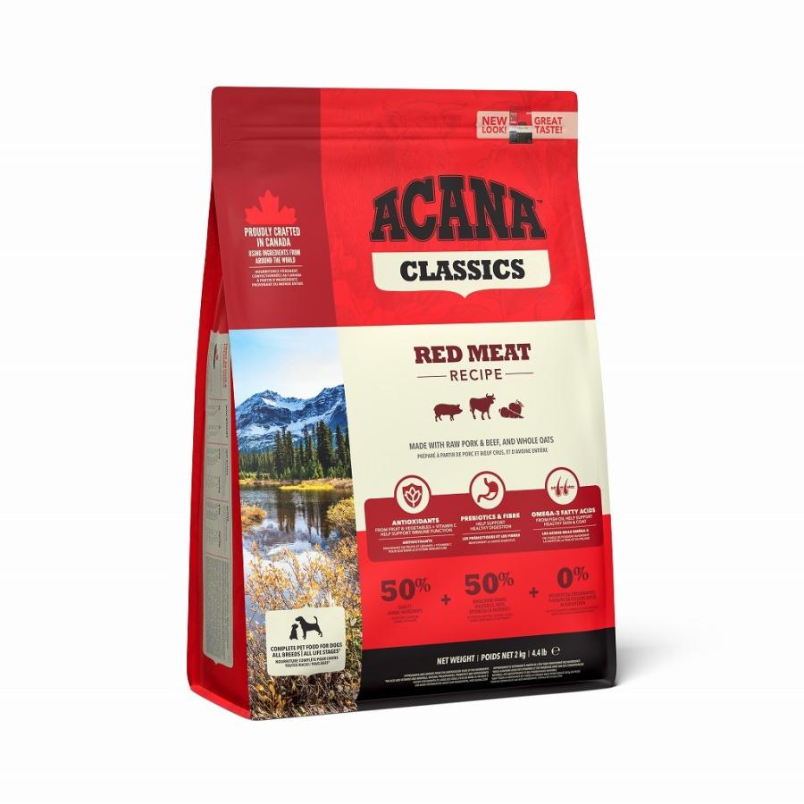 【アウトレット賞味期限印字不良】アカナ　クラシック　レッドミートレシピ　2kg【ドッグフード】【正規品】