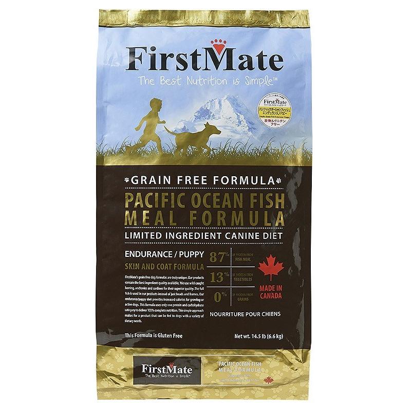 【アウトレット 賞味期限2024年8月2日】ファーストメイトドッグフード パシフィックオーシャンフィッシュ エンデュランス／パピー2.3kg