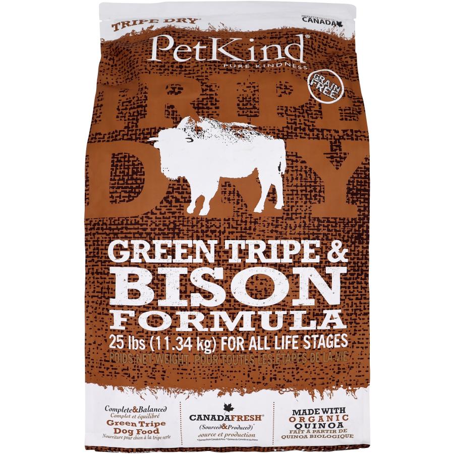 【11.34kgペットカインド】グリーントライプ&バイソン送料無料 ペットカインド（PetKind） 【おやつのプレゼント付き】PatKind