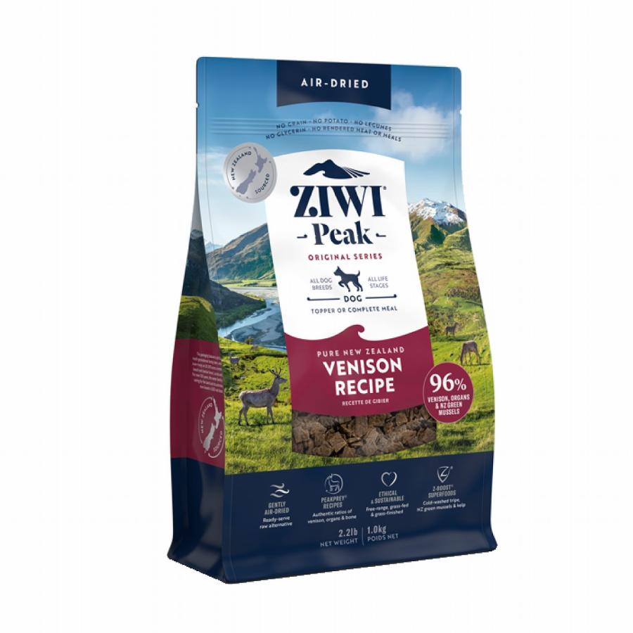 【おまけ付き】ZIWI Peak（ジウィピーク） エアドライ・ドッグフード ベニソン1kg【トッピングにおすすめ】【正規品】 :ziwi