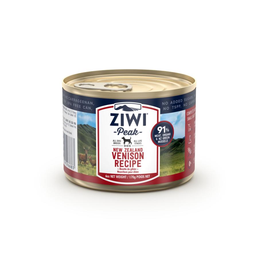 ZIWI Peak（ジウィピーク） ドッグ缶ベニソン170g【トッピングに