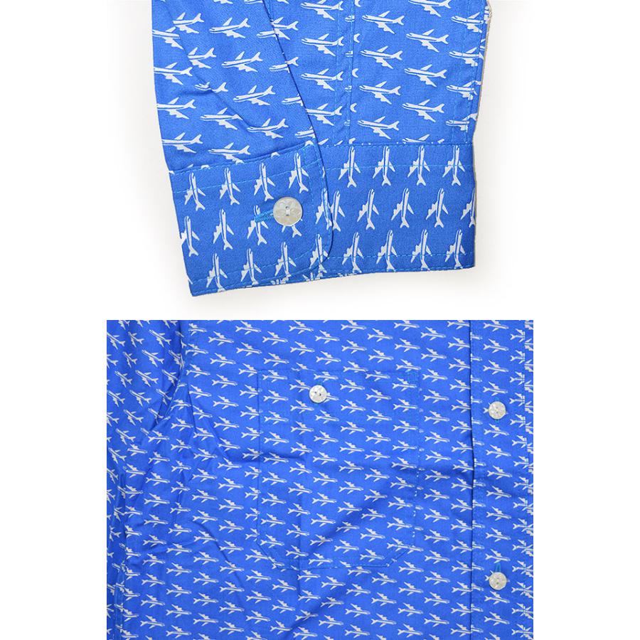 長袖シャツ「Trans portation AIR PLANE」 Ann Knows アンノウズ 日本