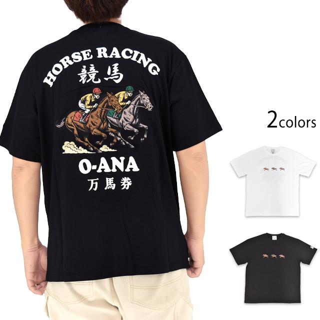 競馬半袖Tシャツ BAKUCHI 826535 バクチ 大穴 刺繍 : サクラスタイル