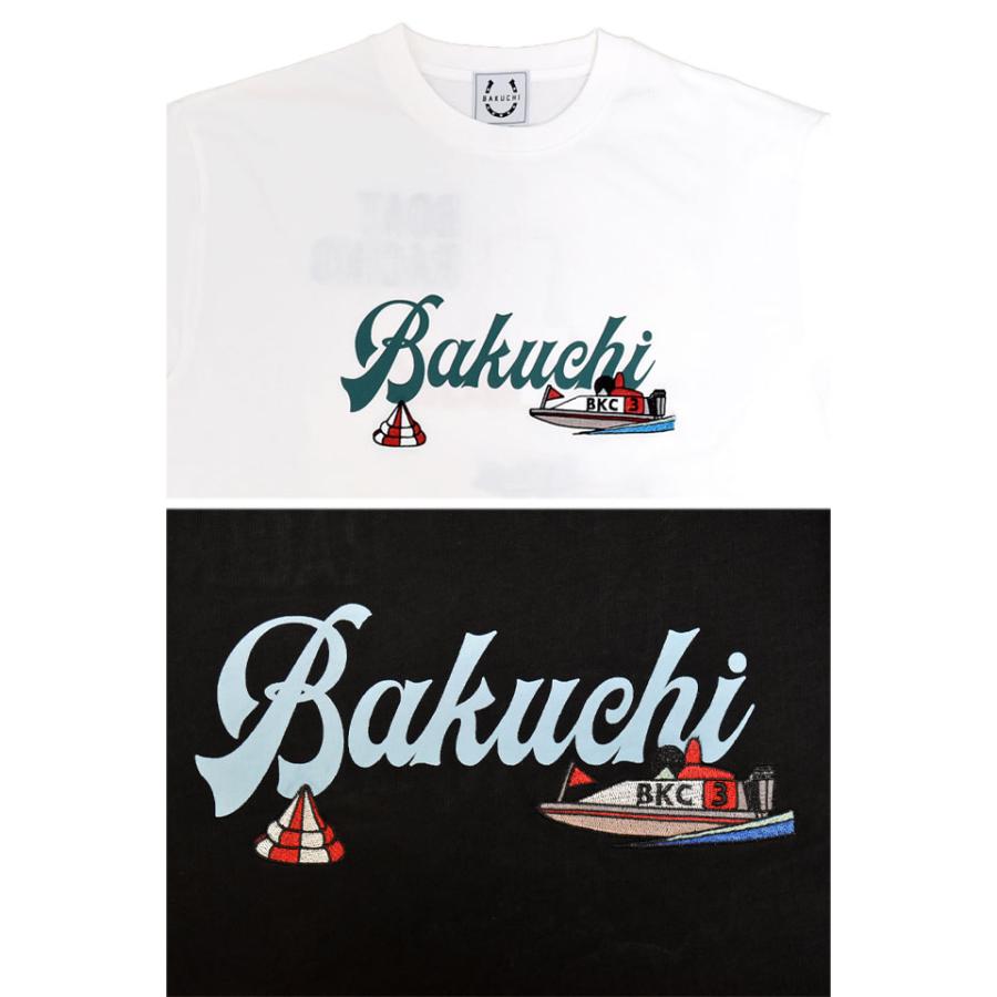 ボートレース半袖Tシャツ BAKUCHI 826537 バクチ 刺繍 競艇 : サクラ