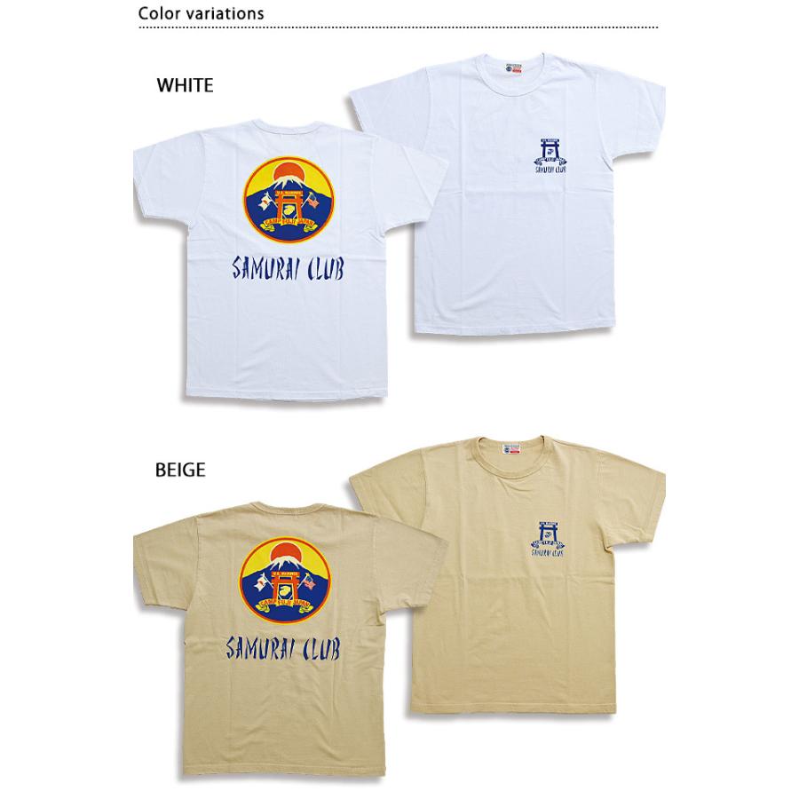半袖Tシャツ「SAMURAI CLUB」 BUZZ RICKSON'S BR78992 バズリクソンズ サムライ ミリタリー 基地 ベース｜sakurastyle｜02
