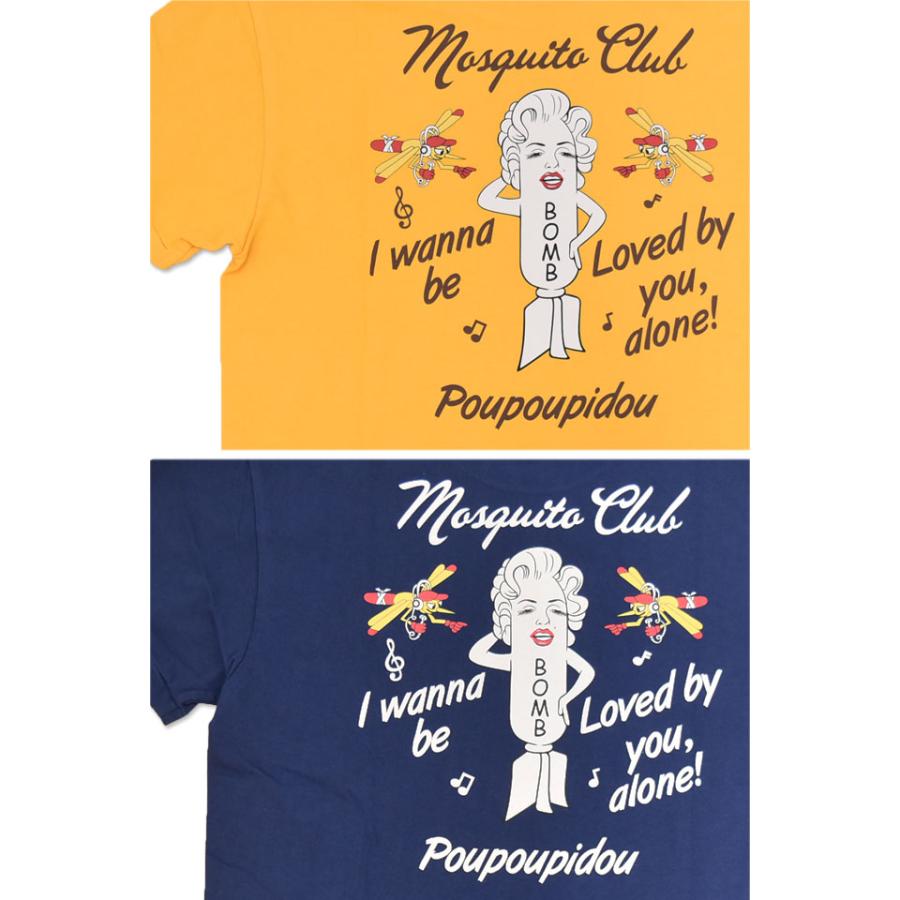 POST EXCHANGE 半袖Tシャツ「MOSQUITO CLUB」 BUZZ RICKSON'S BR79758