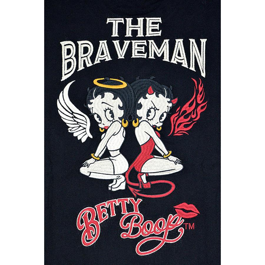 BR×BETTYコラボ 天竺ロングTシャツ The BRAVE-MAN BBB-2303 ブレイブ