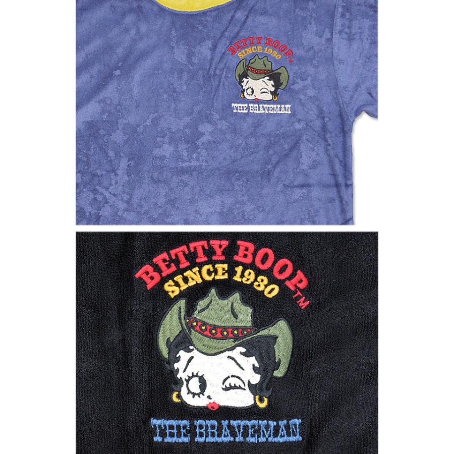 BR×BETTYコラボ パイル半袖Tシャツ The BRAVE-MAN BBB-2319 ブレイブ