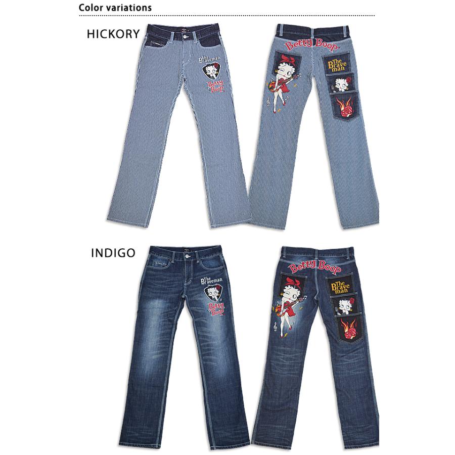 BR×BETTYコラボ デニムパンツ The BRAVE-MAN BBB-2327 ブレイブマン 