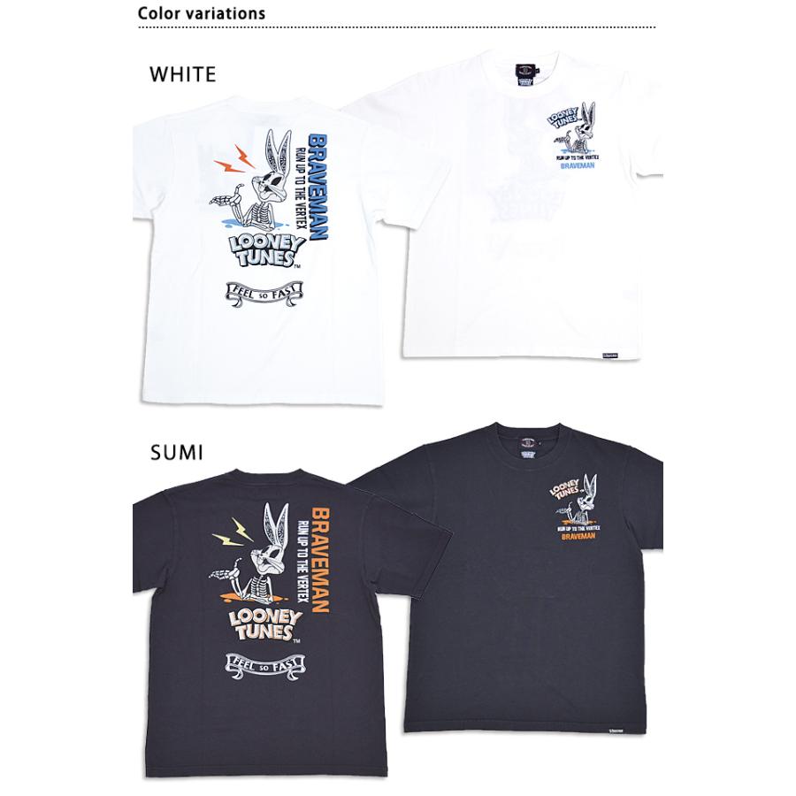 BR×LOONEYコラボ 天竺半袖Tシャツ The BRAVE-MAN LTB-2307 ブレイブ