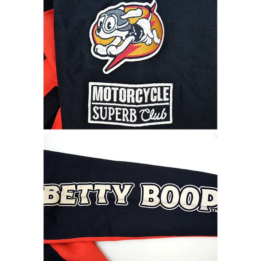 BR×BETTYコラボ 裏毛フルジップパーカー The BRAVE-MAN BBB-2353