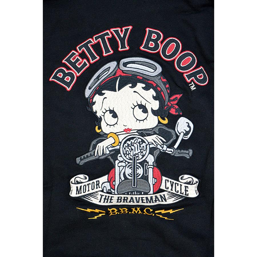 BR×BETTYコラボ 裏毛フルジップパーカー The BRAVE-MAN BBB-2353