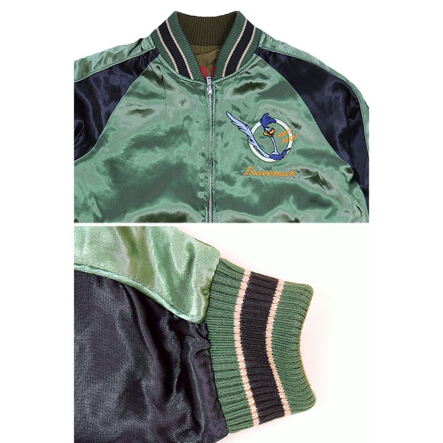 BR×LOONEYコラボ リバーシブルスカジャン The BRAVE-MAN LTB-2319