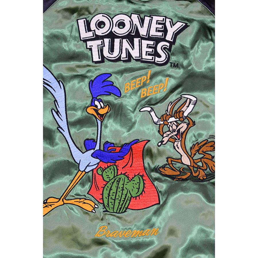 BR×LOONEYコラボ リバーシブルスカジャン The BRAVE-MAN LTB-2319