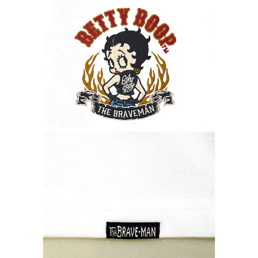 BR×BETTYコラボ 天竺半袖Tシャツ The BRAVE-MAN BBB-2414 ブレイブマン