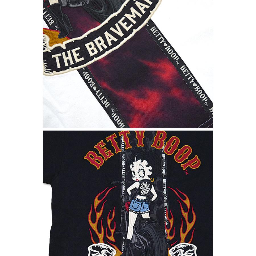 BR×BETTYコラボ 天竺半袖Tシャツ The BRAVE-MAN BBB-2414 ブレイブマン