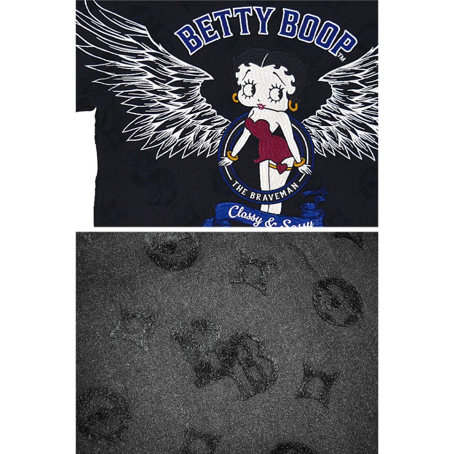 BR×BETTYコラボ 半袖Tシャツ The BRAVE-MAN BBB-2418 ブレイブマン