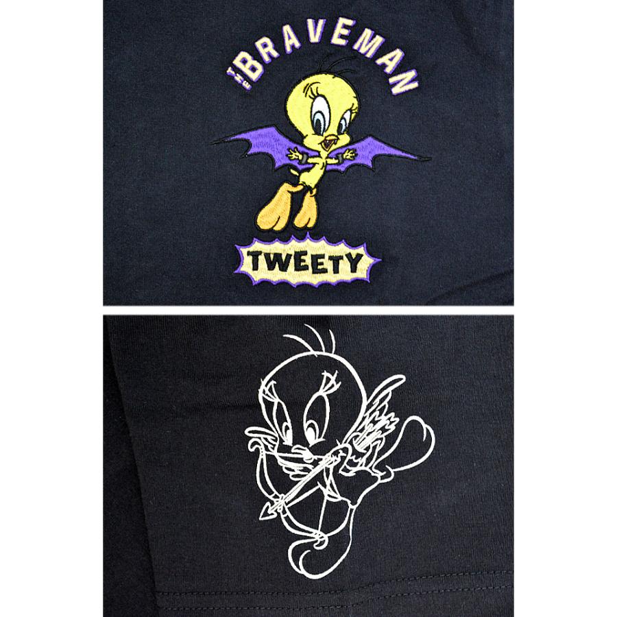 BR×LOONEYコラボ 天竺半袖Tシャツ The BRAVE-MAN LTB-2405 ブレイブ