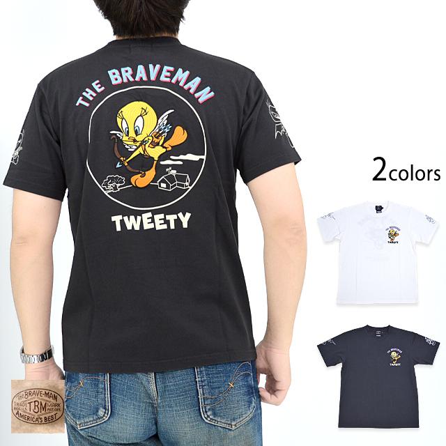 BR×LOONEYコラボ 天竺半袖Tシャツ The BRAVE-MAN LTB-2406 ブレイブ