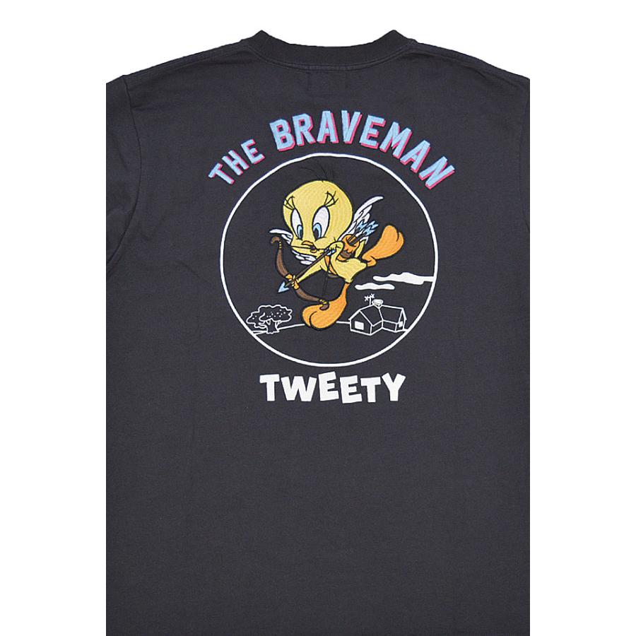 BR×LOONEYコラボ 天竺半袖Tシャツ The BRAVE-MAN LTB-2406 ブレイブ