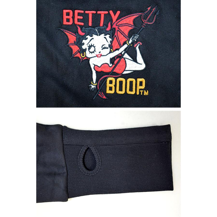 BR×BETTYコラボ 起毛プレーティング×ボアフルジップパーカー The BRAVE