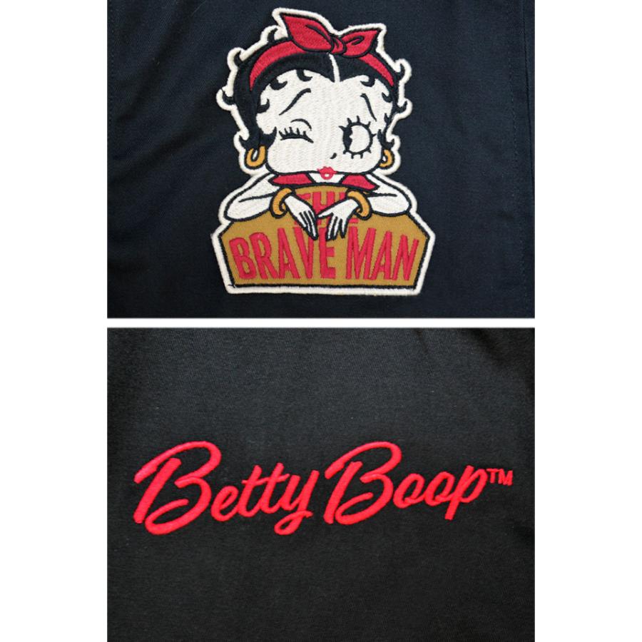 BR×BETTYコラボ ツイルスイングトップジャケット The BRAVE-MAN BBB