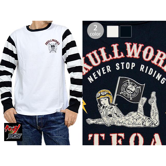 T.F.O.A.タトゥーガール長袖Tシャツ クローズ×ワーストコレクション